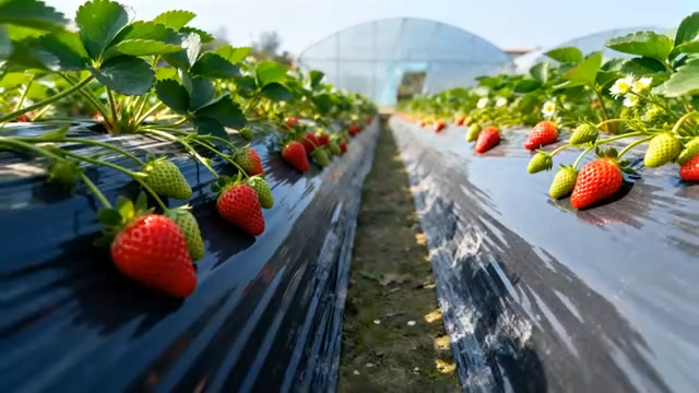  大棚草莓种植基地361#横屏 	 