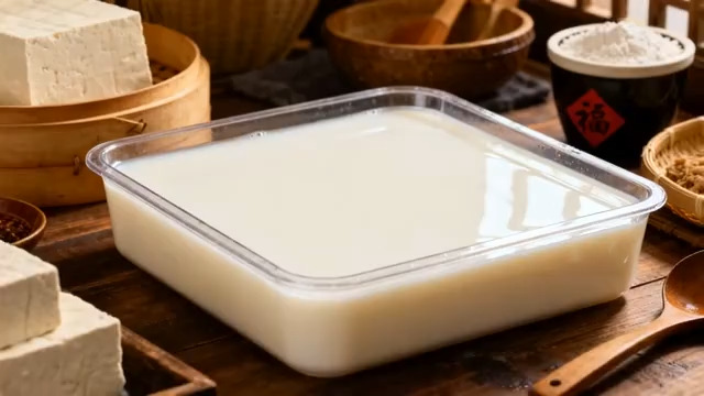  传统豆腐制作原料展示318#横屏 	 - 