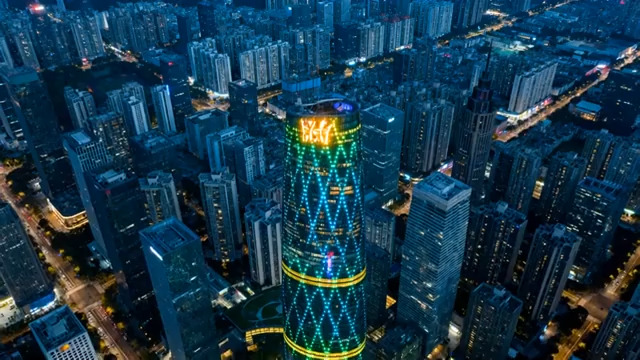 建筑灯光秀270#横屏 	 