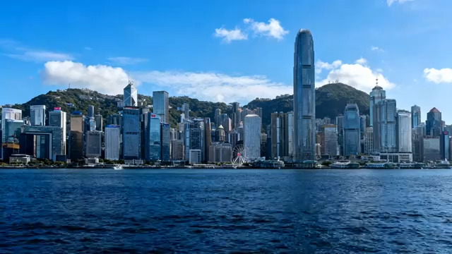  城市天际线风光262#横屏 	 -