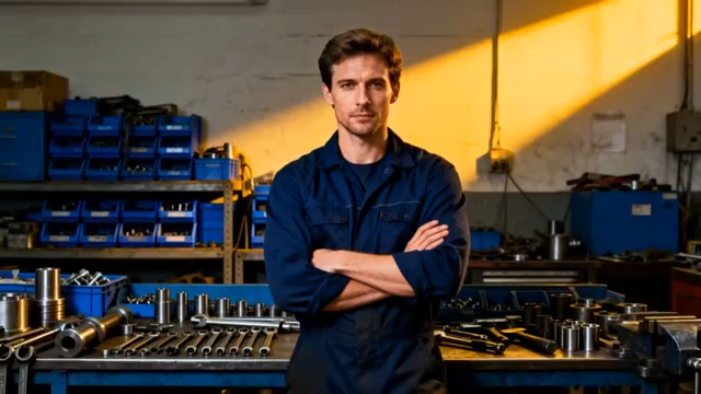  车间工程师肖像156#横屏 	 - 