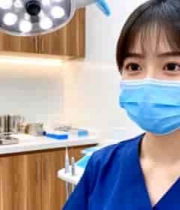  牙科诊所女医生特写1078#横屏 	 