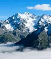  雪山云海自然风光2688#横屏 	 - 