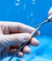  牙科手术工具操作特写2865#横屏 	 