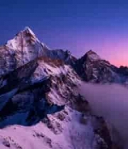  雪山壮丽全景2178#横屏 	 