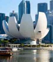  新加坡城市建筑景观817#横屏 	 