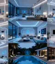  现代智能家居室内场景素材27#横屏 	 - 