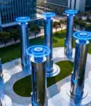  现代科技感户外景观设施1472#横屏 	 - 