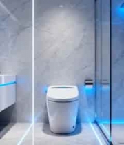  现代智能卫浴空间场景1501#横屏 	 