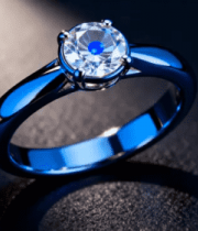 钻石戒指特写4359#横屏 