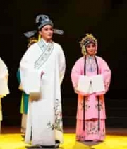  戏曲演员舞台古装表演562#横屏 	 