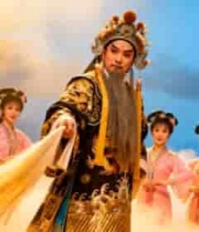  戏曲演员舞台表演(2)2970#横屏 	 - 