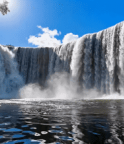 自然风光瀑布全景3301#横屏 