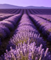 紫色薰衣草花海全景4718#横屏 