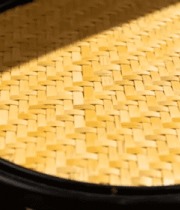 竹编椅面特写素材3632#横屏 