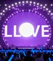  舞台观众及字样灯光场景538#横屏 	 