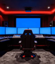 业音频视频编辑室场景2646#横屏 