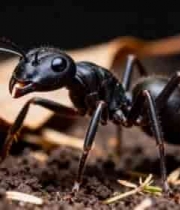  微距特写蚂蚁自然场景素材651#横屏 	 