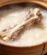  瓦罐炖煮大骨汤素材2372#横屏 	 