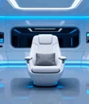  未来科技感室内座椅场景400#横屏 	 