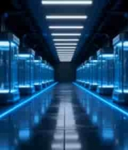  未来科技感隧道场景素材1550#横屏 	 