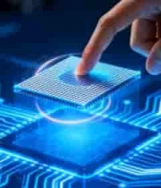  手指触摸芯片科技素材103#横屏 	 - 