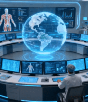 医院科技感医疗监控场景2760#横屏 