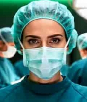  手术室中的外科医生1243#横屏 	 