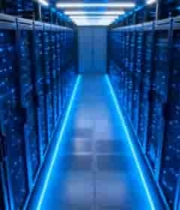  数据中心服务器机房内景()1100#横屏 	 -