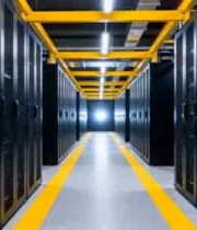  数据中心服务器机房内部142#横屏 	 