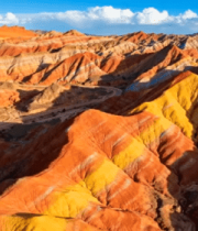 张掖七彩丹霞山脉景观(1)2701#横屏 