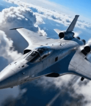 战斗机空中飞行画面892#横屏 