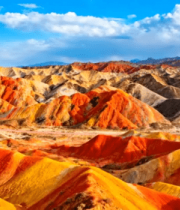 张掖七彩丹霞自然风光1766#横屏 