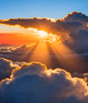 云海之上日出景象1261#横屏 