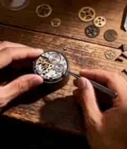  手工维修机械手表特写748#横屏 	 