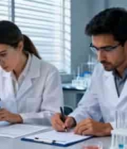  实验室科研人员使用显微镜49#横屏 	 - 