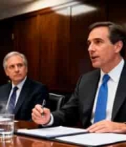  商务人士会议室讨论场景2902#横屏 	 - 