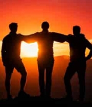  山谷间夜空银河景象826#横屏 	 