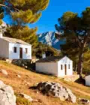  山间小屋自然风光2146#横屏 	 -