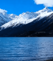 雪后街道欧式建筑景观508#横屏 