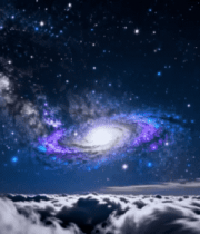 星空云海宇宙场景5495#横屏 