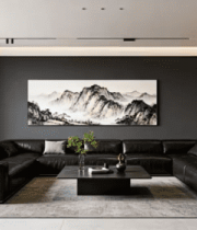 现代风格客厅室内装修素材333#横屏 