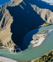 西藏河流山谷航拍全景943#横屏 