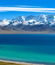 西藏雪山湖泊自然风光(1)326#横屏 