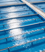 污水处理厂水池俯瞰2643#横屏 