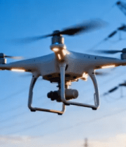 无人机航拍电力设施3116#横屏 