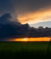 野日落自然风光4676#横屏 