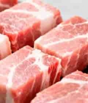  切块肉食材特写1238#横屏 	 -