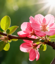 特写粉色花朵绽放素材271#横屏 