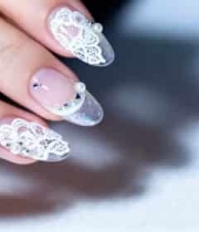  女性精致美甲特写2551#横屏 	 -